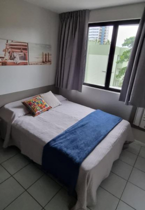 Flat encantador com piscina e WIFI